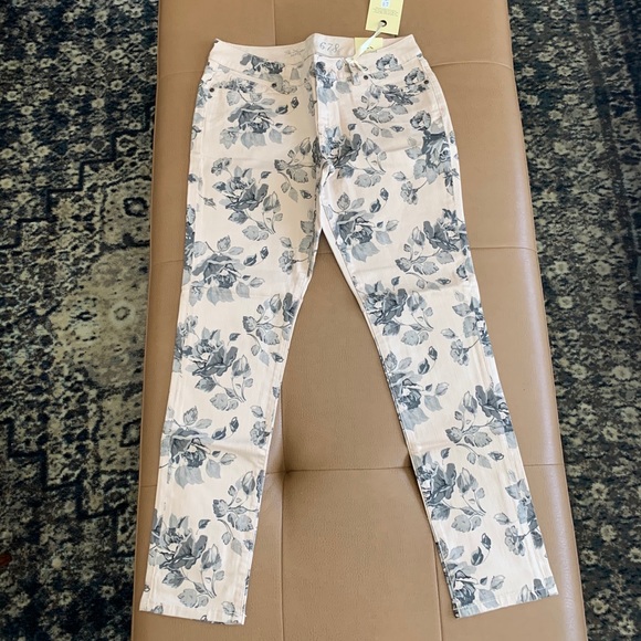 The Limited - 678 Skinny‎ Jeans - Floral - Picture 1 of 5